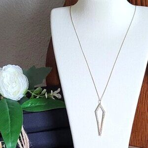 Demi-Fine Gold CZ Necklace